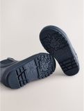 Next Jongens Enkelregenlaarzen met warme voering - Blauw - Maat 33