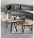 DTP Home Salontafel Odeon Rond teakhout - 80x80x35 cm