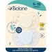 BIOLANE Anatomische speen - Extra dunne fopspenen - Van 6 tot 18 maanden - Blauw en beige - Platte en omkeerbare speen - Optimaal comfort - Respect voor de mondontwikkeling - Veilige en duurzame