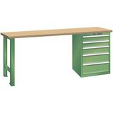 Lista Werkbank 27x36E 5 laden - hoogte 900 mm