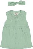 Dirkje Meisjes Jurk - Aqua green