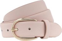 Vanzetti Leren Riem 30mm Leather Belt W90 Pale Rose Roze