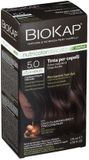 BIOKAP RAPID Permanent Hair Colour 5.0 Natural Chestnut Light Brown