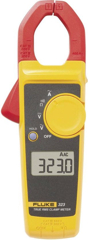 FLUKE 117/323 Multimeter Stroomtang Digitaal Cat Iii 600 V Weergave (Counts): 6000