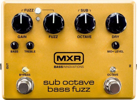 MXR M287 Sub Octave Bass Fuzz effectpedaal