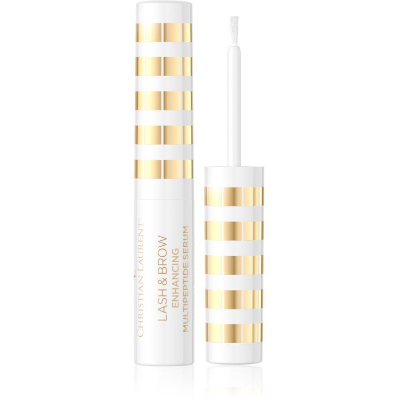 Christian Laurent Pour La Beauté Christian Laurent Pour La Beauté Multipetid versterkend serum voor wimpers en wenkbrauwen, stimuleert groei en dichtheid, 4 ml