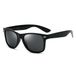 TOVBMUP Sonnenbrille - Sonnenbrille - Schutzbrille - Polarisiert - Geeignet für Autofahren, Geschäft, Reisen - Für Männer und Frauen - Schwarz