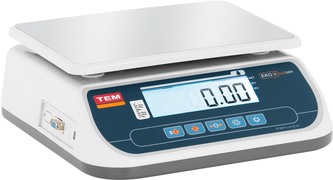 TEM Tafelweegschaal - geijkt - 30 kg / 10 g - Dual LCD