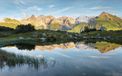 KOMAR Allgäu Spiegel Vlies Fotobehang 450x280cm 9-banen