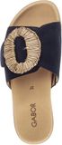 Gabor dames slipper - Donkerblauw - Maat 40