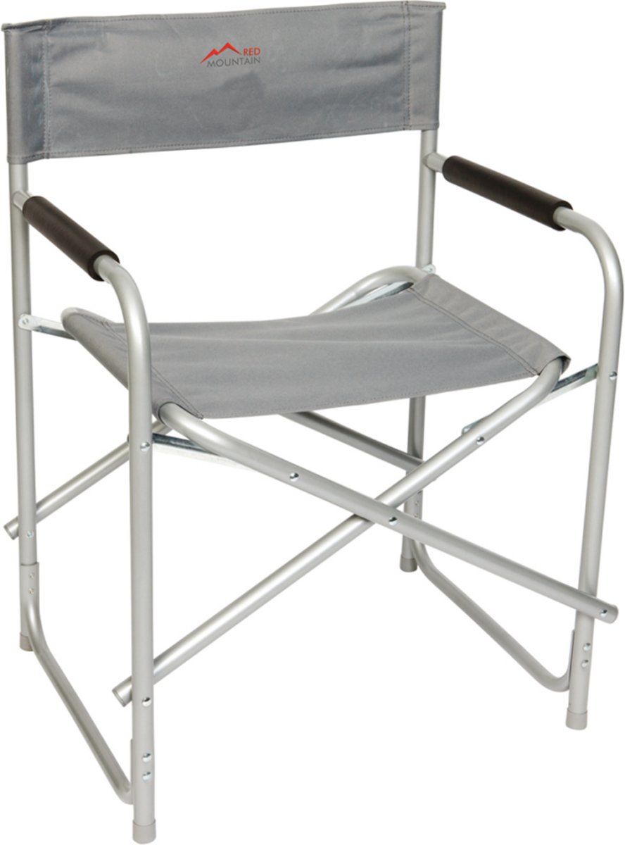 Red Mountain Regisseursstoel Staal Grijs