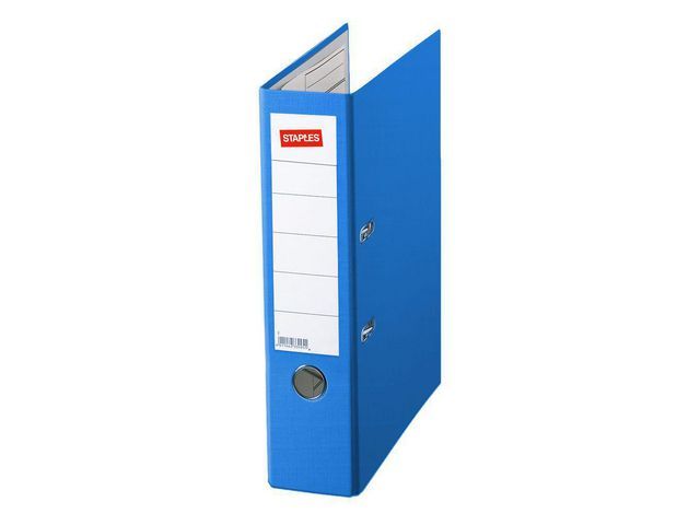 Staples Ordner A4 80 mm Karton Blauw