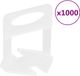 vidaXL Nivelleerklemmen voor tegels 1000 st 1,5 mm