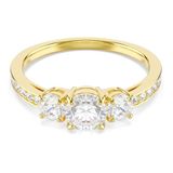 Swarovski Stilla Dames Ring 58 Kristal Transparant/Goud Metaal