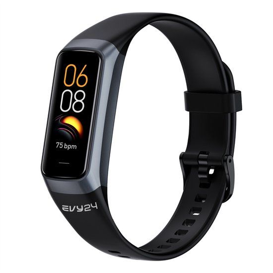 EVY24 Activity Tracker Premium Smartwatch - Black