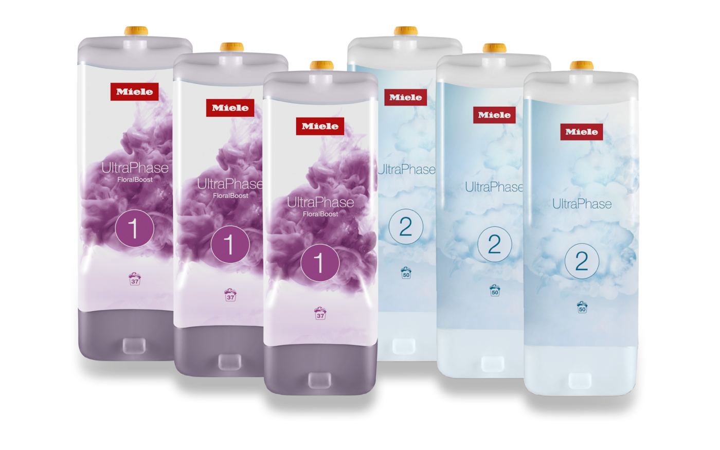 Miele UltraPhase FloralBoost Wasmiddel - 6 stuks