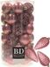 Bellatio Decorations Shoppartners Bv Kerstballen en dennenappel ornamenten - 43x stuks - kunststof - oudroze