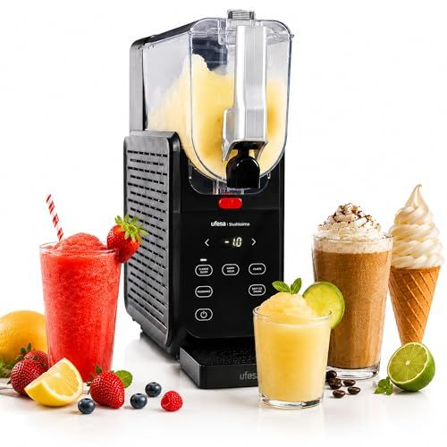 Ufesa Slushissimo Slushissimo, 500 W, ijsvrij, 6 automatische programma's, real-time temperatuurweergave, dranken in 20 min, capaciteit max. 2,8 l, zelfreiniging, FrostControl-technologie