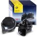 HELLA 3FH 012 010-041 Meertonige luchthoorn - TE16S - 12V - 110dB(A) - Frequentiebereik: 400/500Hz - Electrisch - Behuizingskleur: Zwart - Stekker: BMW - Set