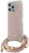 Guess 4G Printed Crossbody Back Case - Apple iPhone 15 Pro Max - Roze