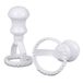 Staedter Ravioli-snede, rond, wit, 4 cm