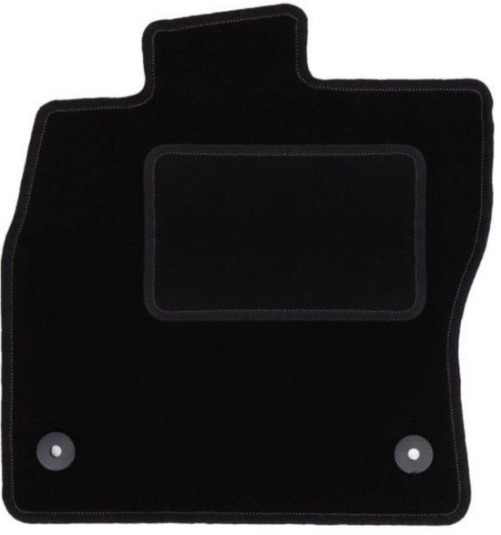 Wielganizator Piotr Miedziński Bestuurdersmat Zwart Polypropyleen Clips Voor Skoda Octavia III (2012-2020)
