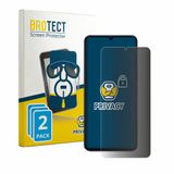 BROTECT - protecteur d'écran de confidentialité pour Vivo T5 Lite - film protecteur filtre de lumière bleue 2 pièces
