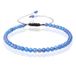 Memphis No.1 Armband - 4mm Agate Blue