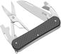 Fox Vulpis Zakmes 5 Tools Carbon Fiber Grijs