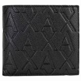 Armani Exchange Zwart Portemonnee