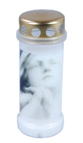 Bolsius Memorial slow No. 6 Prayer Candle with Lid - 12 Pack