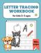 Letter Tracing Workbook for Kids Ages 3-5: Alphabet Writing Practice with Uppercase & Lowercase Letters, ABC Words & Pictures