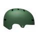 Bell Local Solid CE Helmen - Volwassenen Unisex - Beschermende uitrusting, Fietshelm, BMX-helm, Donkergroen, S