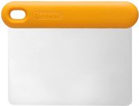 HENDI Heavy-duty deegschraper – flexibel roestvast staal – ergonomische siliconen handgreep – 130x95 mm