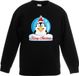 Bellatio Decorations Shoppartners Bv Kersttrui voor kinderen - Merry Christmas pinguin kerstbal - zwart - jongens en meisjes - Kerstruien 98/104