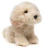 Uni-Toys Cockapoo, zittend - 18 cm (hoogte) - pluche hond - pluche dier, knuffeldier
