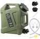 Solidchoice - Réservoir d'eau 12L avec robinet pour camping et extérieur