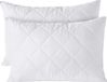 Princessdekbedden B.V. Oreiller matelassé doux 100% Coton Tijk - 60x70cm - Lot de 2 - Blanc
