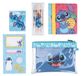 Stitch Système d'écriture – 3 carnets A6, étui à stylos, surligneurs