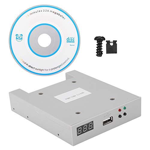 ciciglow Floppy Drive Emulator, FDD-UDD U144K 1.44 MB USB SSD Floppy Disk Drive Emulator voor Computers Data Machine Tools Bewerkingscentra