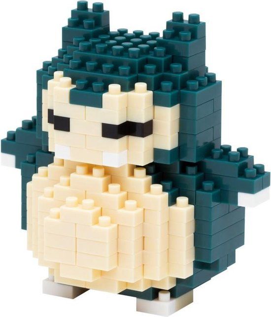 Nanoblock Bandai Nanoblock Snorlax Pokémon Bouwset NBPM012