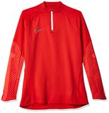 Nike Maillot d'Entraînement Dri-FIT Strike Drill - Rouge/Rouge/Blanc Femme, pointure Small