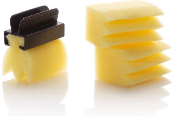 Spons Xanitalia Applicator Met steun Permanent (3 pcs) - geel/zwart