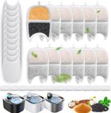 Shenzhen Haorui Industrial Technology Co., Ltd. 12 pièces filtres à charbon actif pour fontaine à chat de 4 litres avec détecteur de mouvement (YPD-C004)