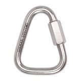 SHONAN Delta Quick Link Grote RVS Driehoek Snelkoppelingen Heavy Duty Driehoek Karabijnhaken Marine Grade, 1 Pack, 2500 lbs Capaciteit