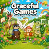 Graceful Games Animals Playing Sports with Style