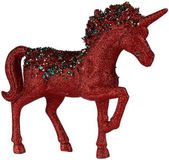 Krist+ Decoratieve figuren Eenhoorn Rood Blauw (9,5 x 31 x 40 cm)