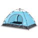Syfax Tent 4-persoons snelontgrendeling blauw