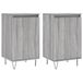 vidaXL Dressoir Grijs Sonoma Bewerkt Hout 40x35x70 cm