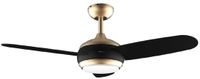 Cecotec Plafondventilator met licht EnergySilence Aero 4265 Zwart/Goud 65 W